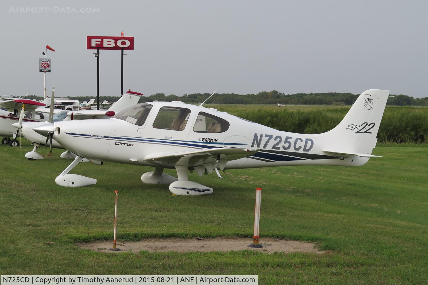N725CD, 2001 Cirrus SR22 C/N 0071, 2001 Cirrus SR22, c/n: 0071, 2015 AOPA FLY-IN Minneapolis, MN