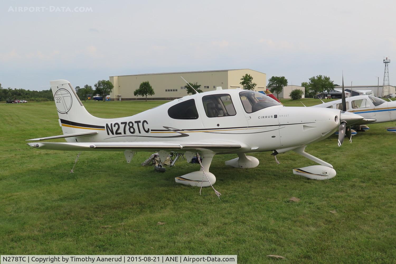 N278TC, Cirrus SR22T C/N 0064, Cirrus SR22T, c/n: 0064, 2015 AOPA FLY-IN Minneapolis, MN