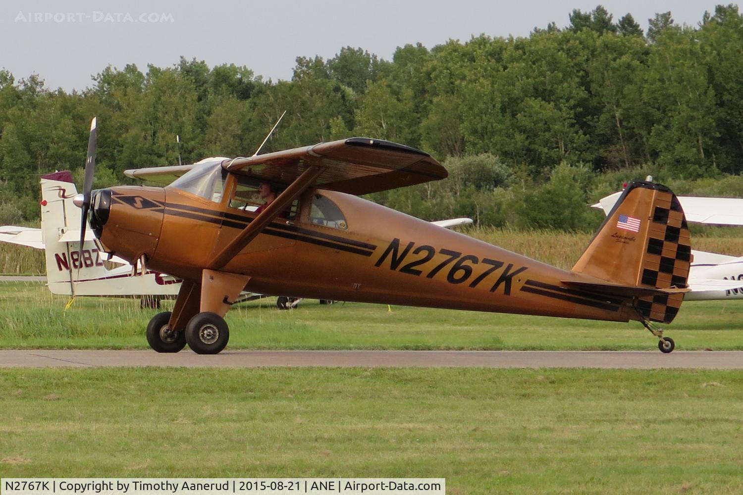 N2767K, 1947 Luscombe 8E Silvaire C/N 5494, 1947 Luscombe 8E, c/n: 5494, 2015 AOPA FLY-IN Minneapolis, MN