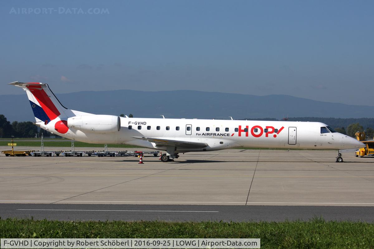 F-GVHD, 1999 Embraer ERJ-145LR (EMB-145LR) C/N 145178, F-GVHD @ LOWG