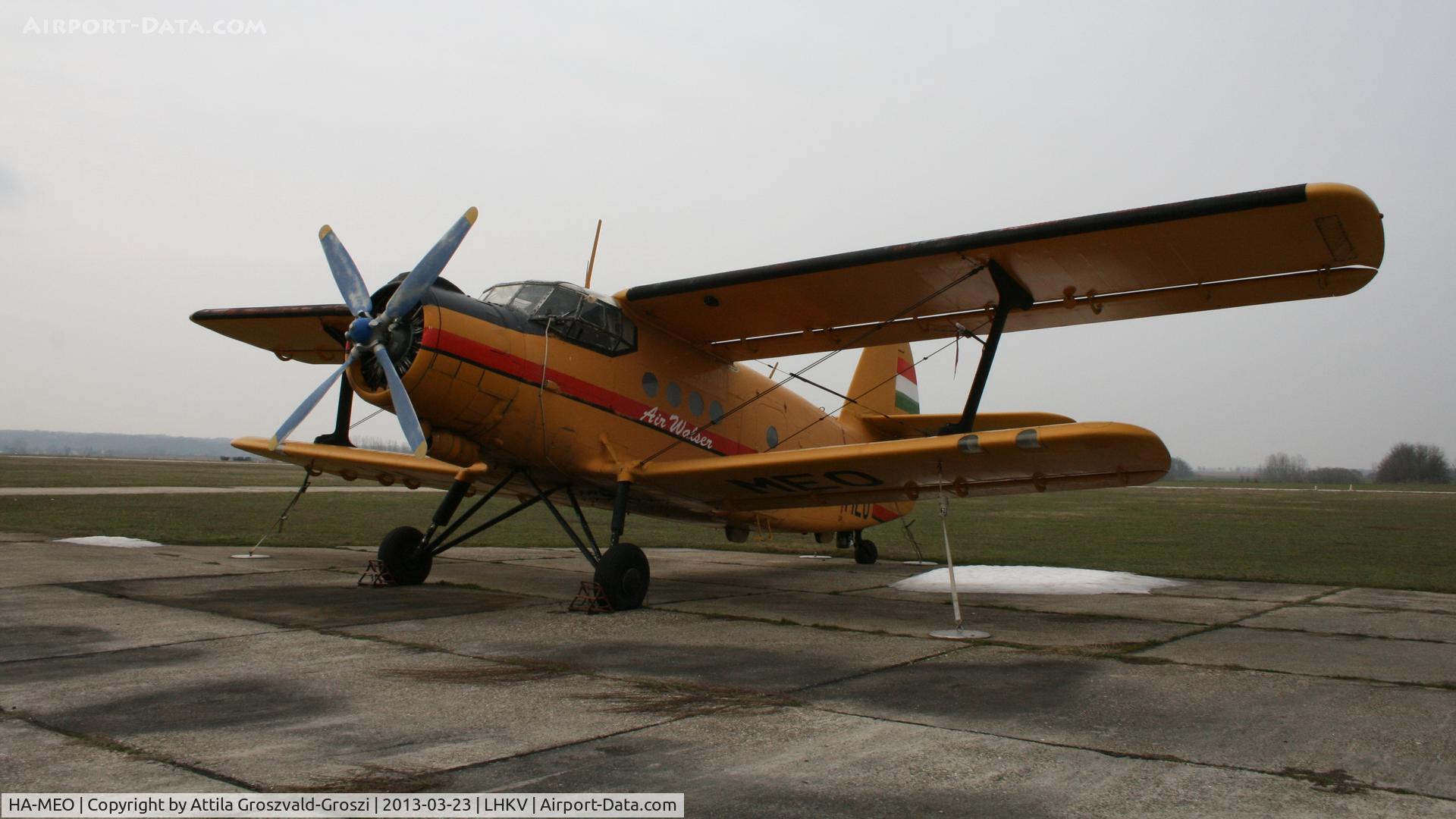 HA-MEO, 1980 PZL-Mielec AN-2R C/N 1G190-24, Kaposújlak Airport, Hungary.