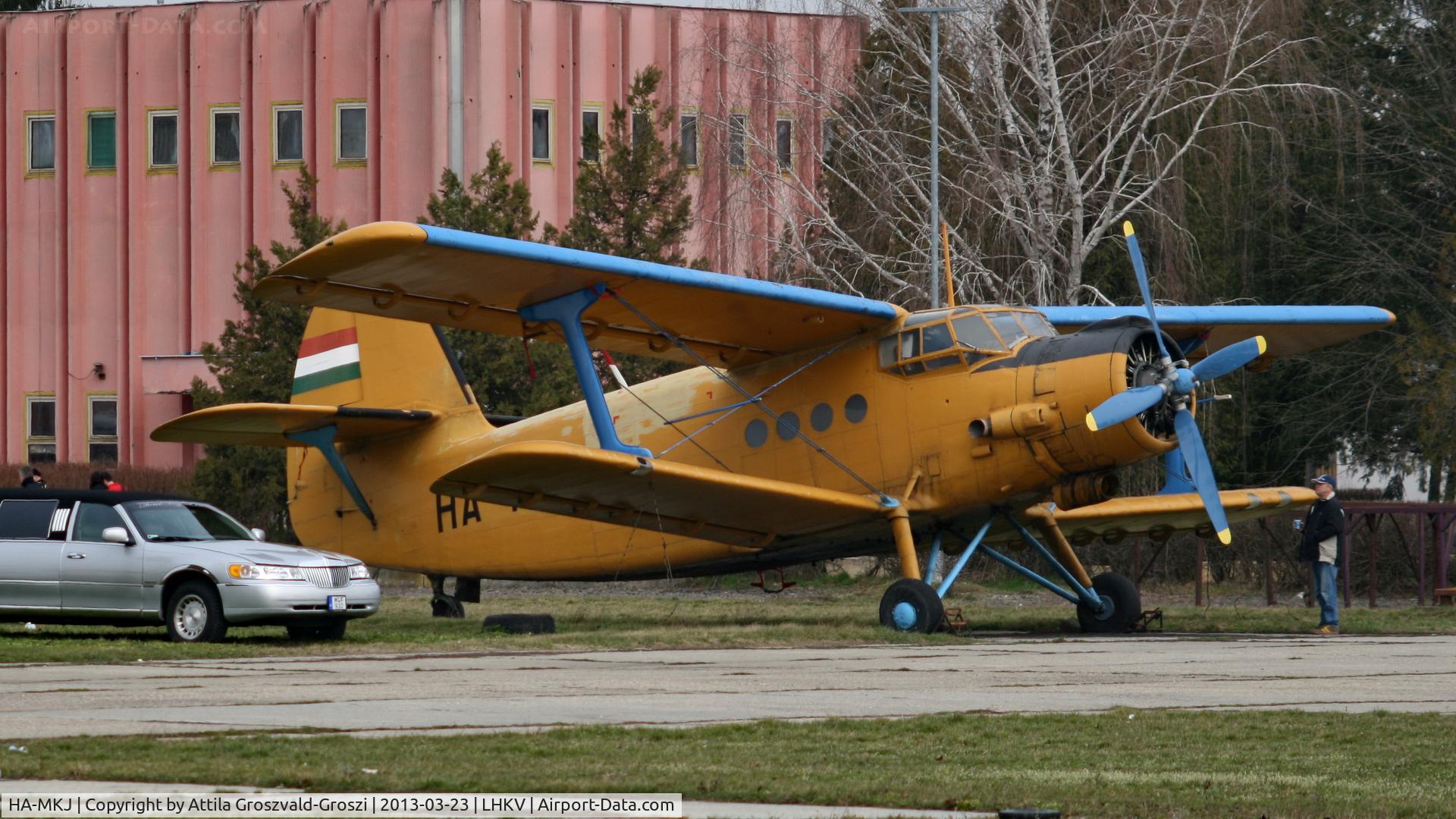 HA-MKJ, 1979 PZL-Mielec An-2R C/N 1G19009, Kaposújlak Airport, Hungary.