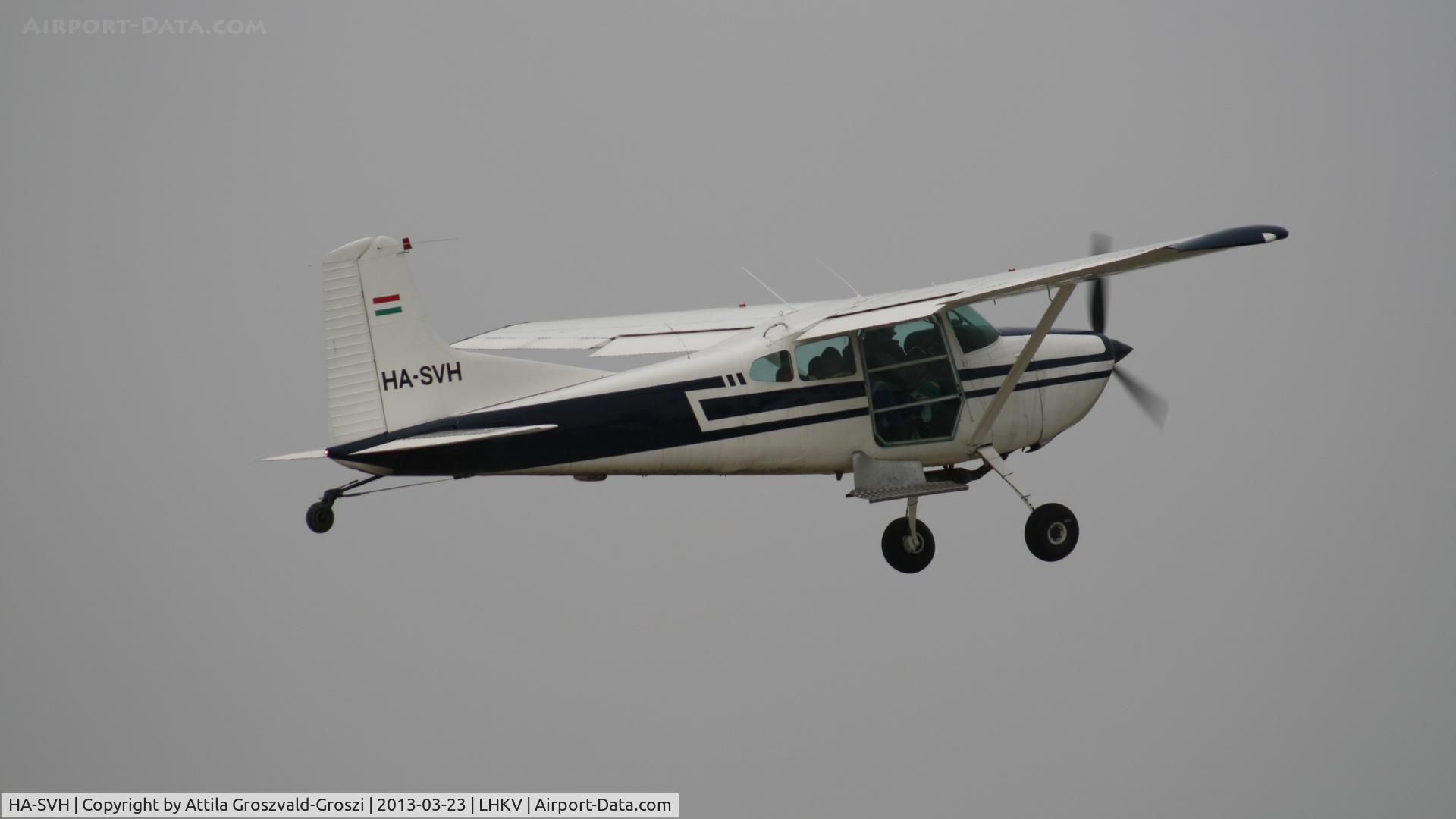 HA-SVH, 1975 Cessna A185F Skywagon 185 C/N 18502644, Kaposújlak Airport, Hungary.