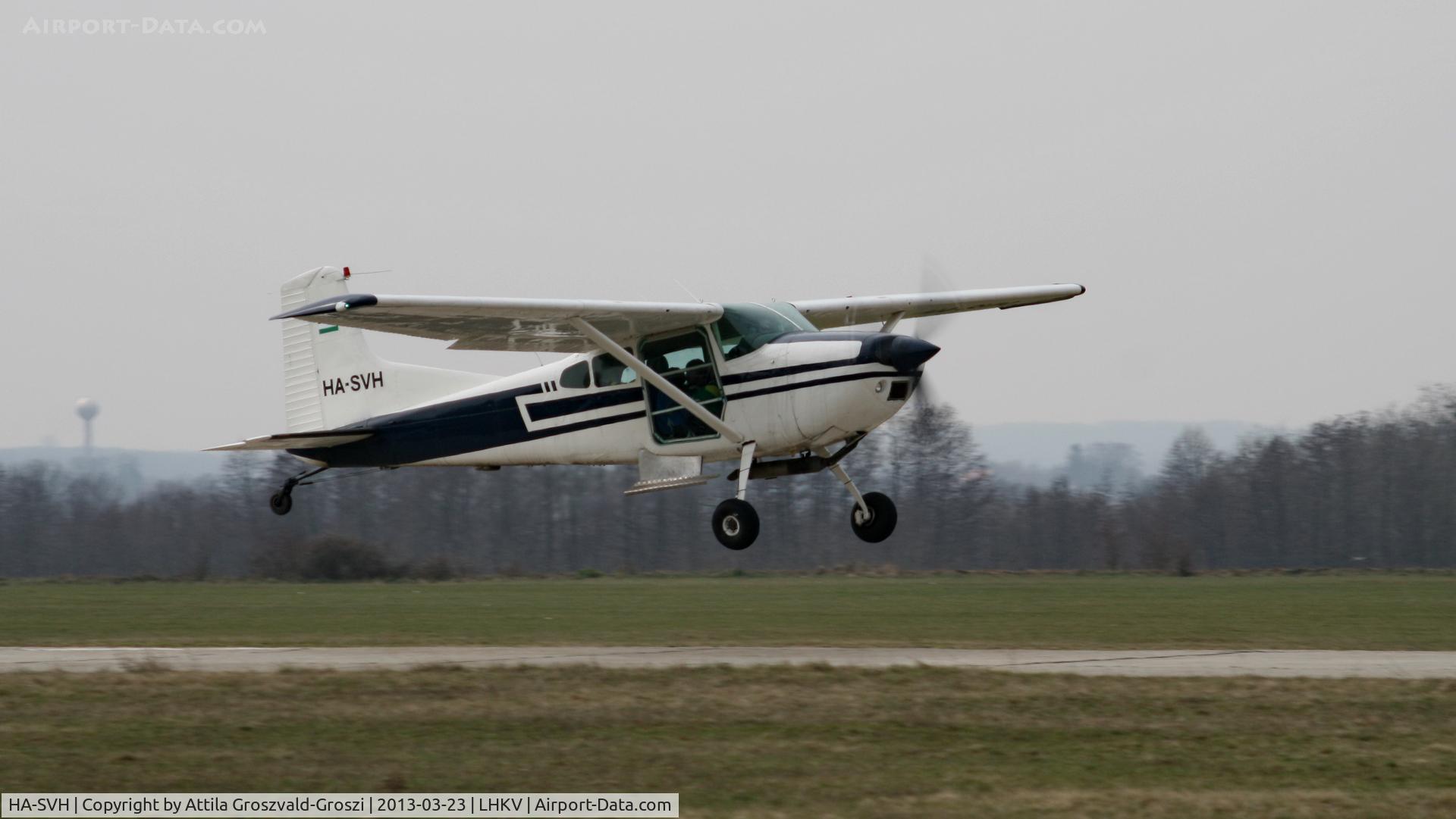 HA-SVH, 1975 Cessna A185F Skywagon 185 C/N 18502644, Kaposújlak Airport, Hungary.