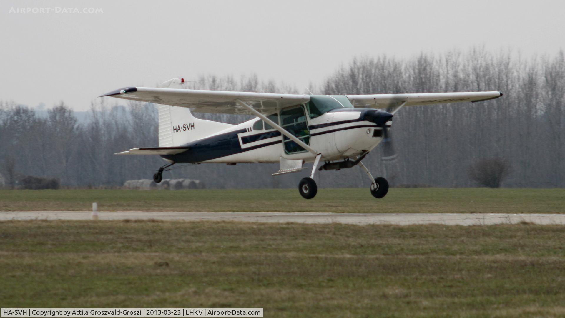HA-SVH, 1975 Cessna A185F Skywagon 185 C/N 18502644, Kaposújlak Airport, Hungary.