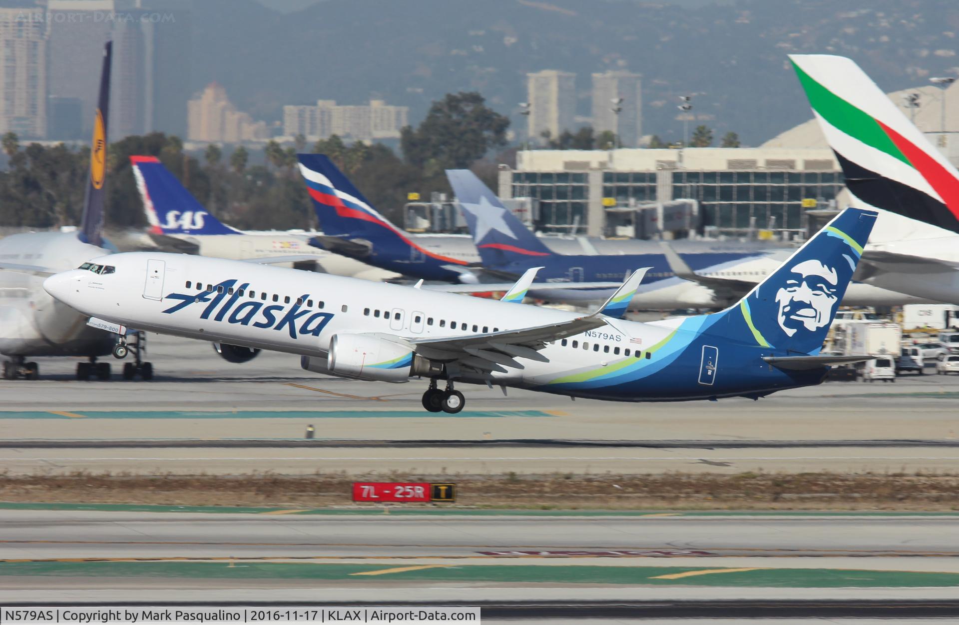 N579AS, 2007 Boeing 737-890 C/N 35187, Boeing 737-800