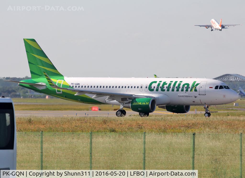 PK-GQN, 2016 Airbus A320-214 C/N 7091, Delivery day...