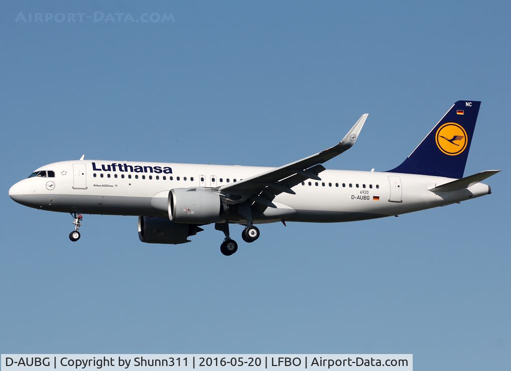 D-AUBG, 2016 Airbus A320-271NEO C/N 6920, C/n 6920 - To be D-AINC