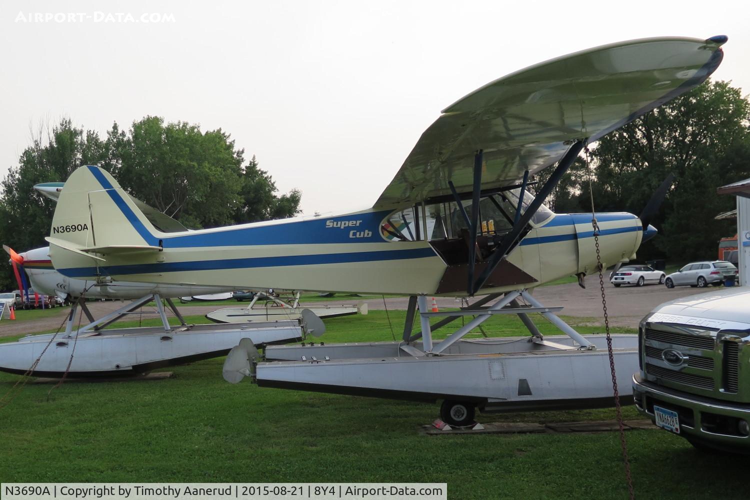 N3690A, Piper PA-18A-150 Super Cub C/N 18-3038, Piper PA-18A-150, c/n: 18-3038