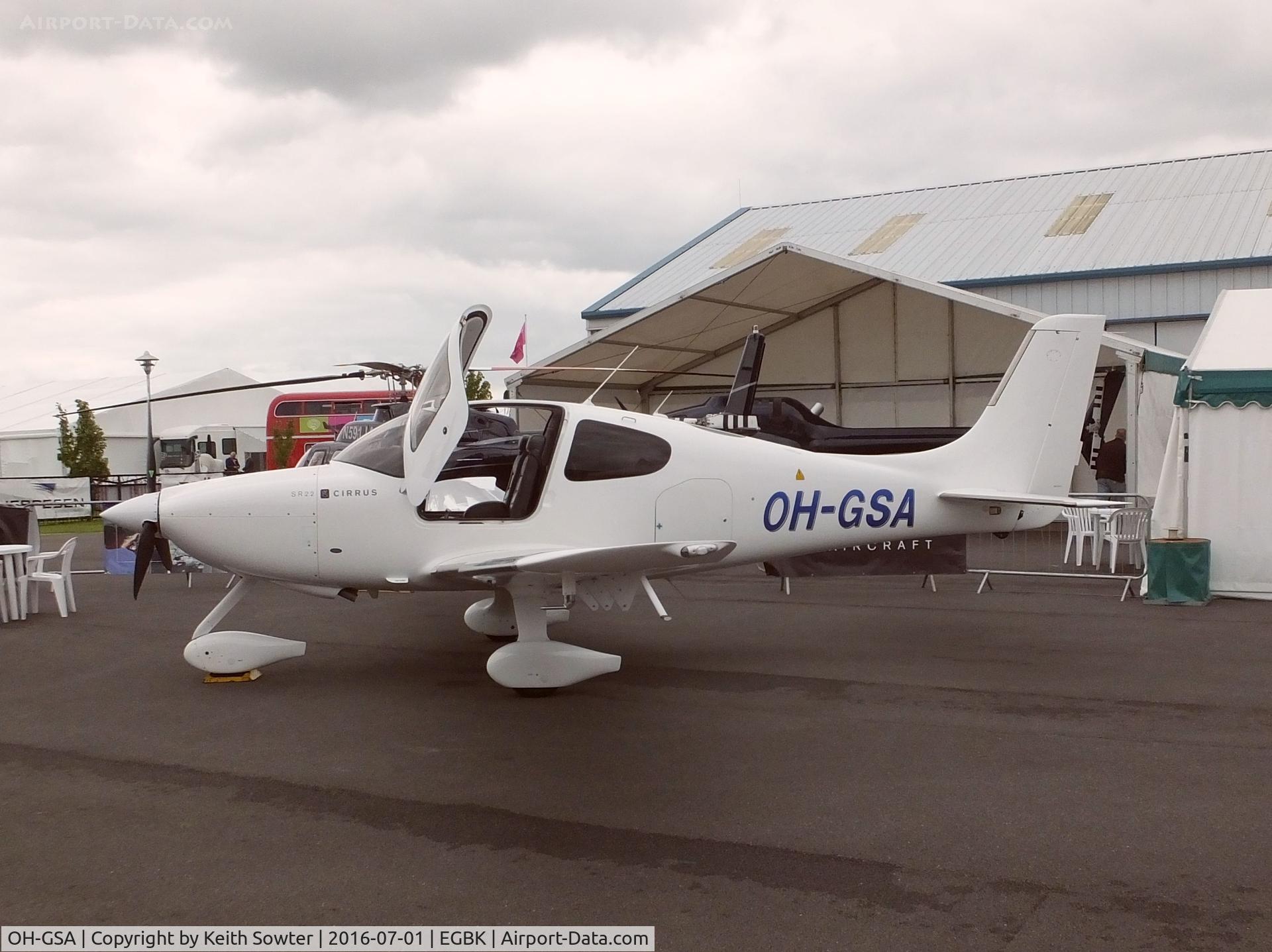 OH-GSA, Cirrus SR22 C/N 3630, for sale