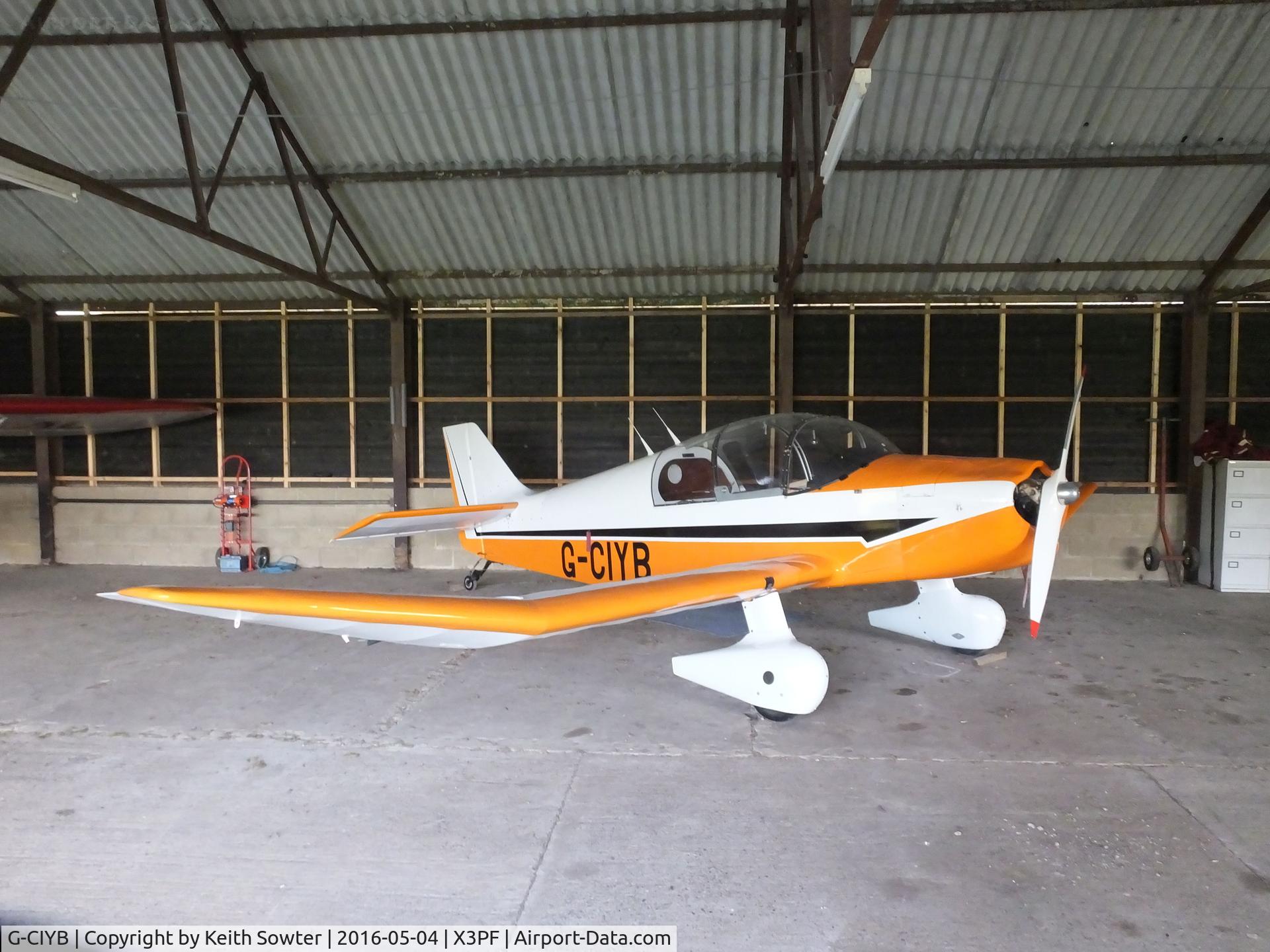 G-CIYB, 1964 Jodel DR-1051-M1 Sicile Record C/N 605, Resident aircraft at Priory Farm