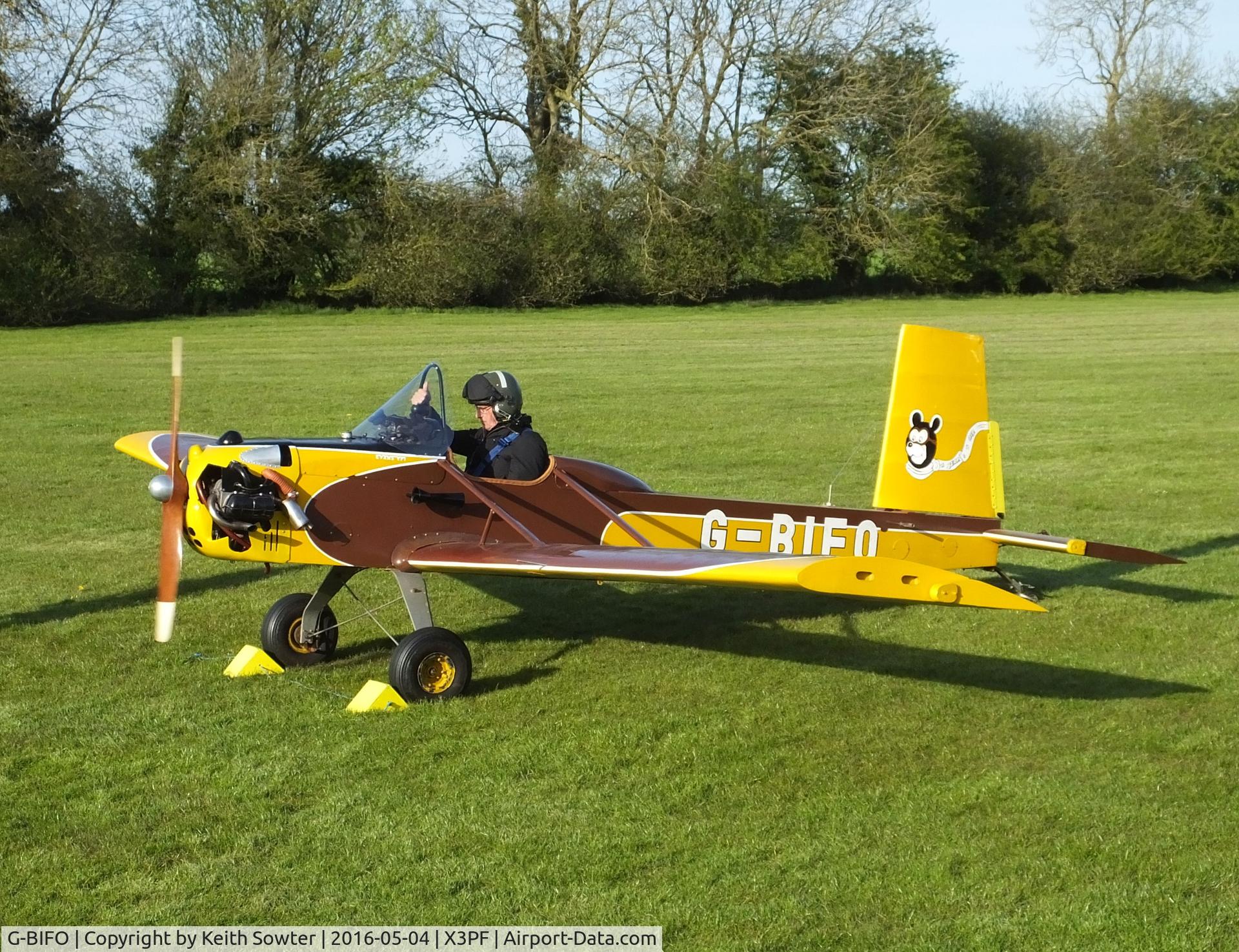 G-BIFO, 1982 Evans VP-1 Volksplane C/N PFA 062-10411, Based aircraft at Priory Farm