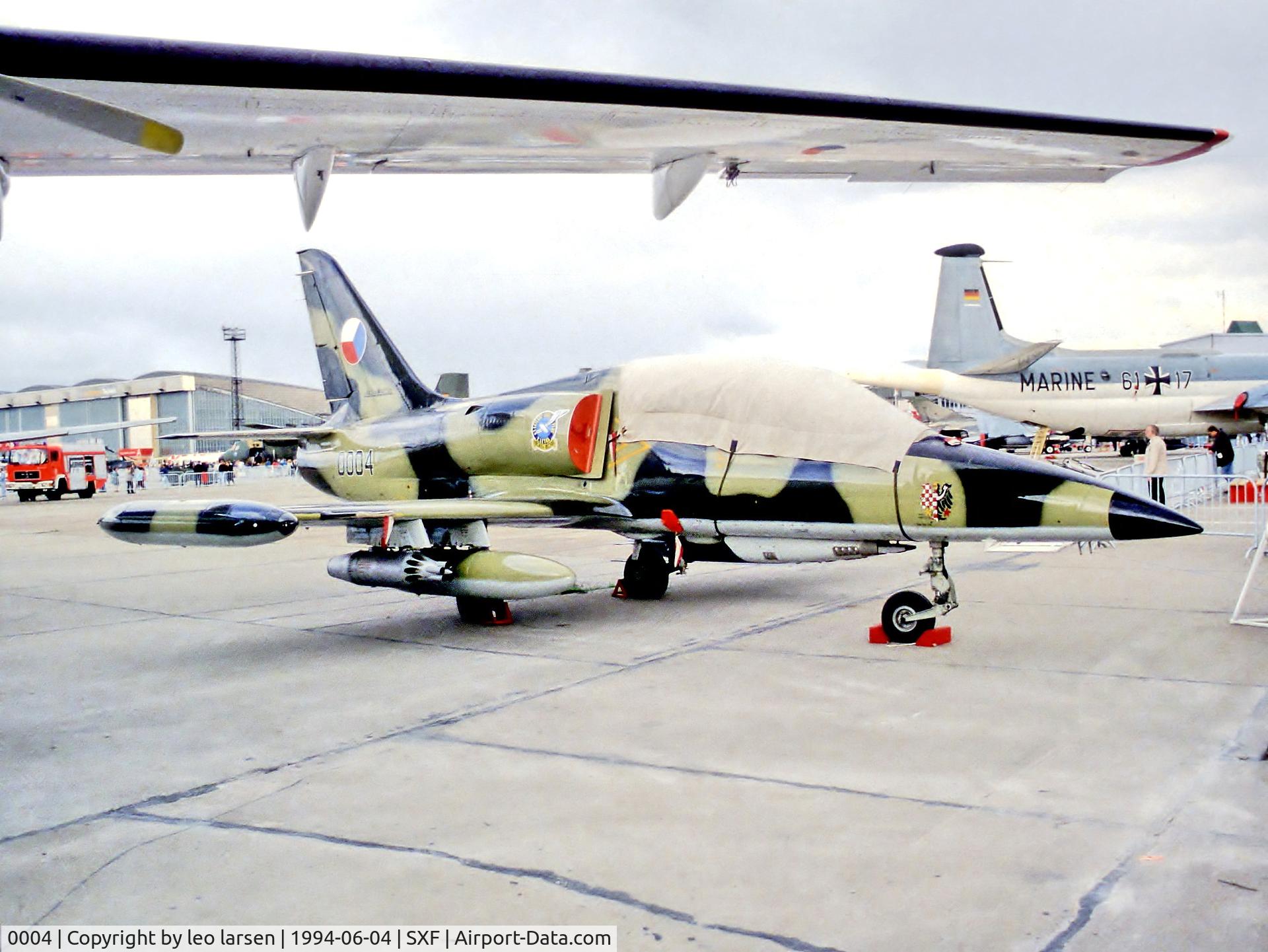0004, 1992 Aero L-39MS Albatros C/N 040004, Berlin Air Show 4.6.94