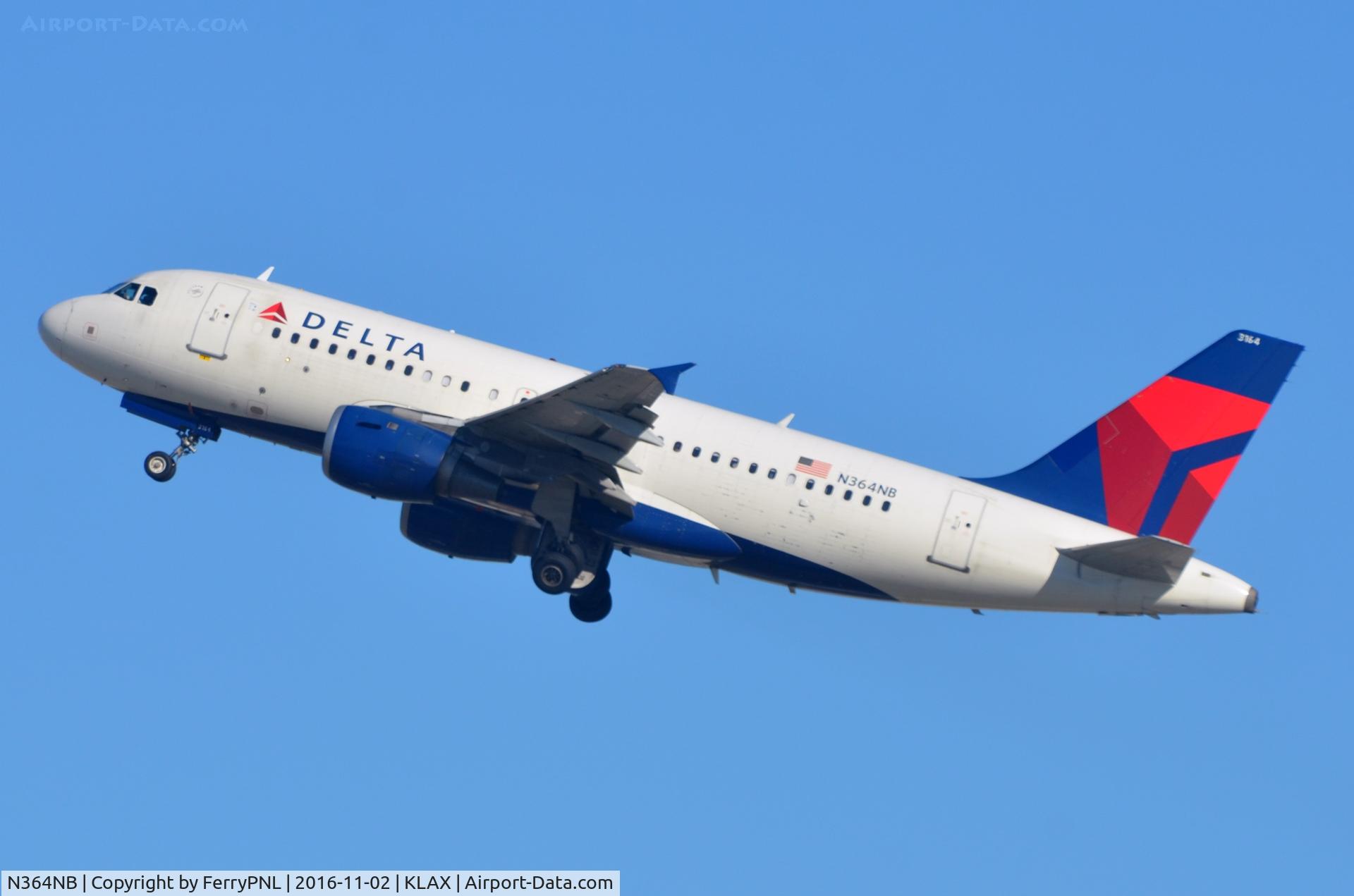 N364NB, 2003 Airbus A319-114 C/N 2002, Delta A319
