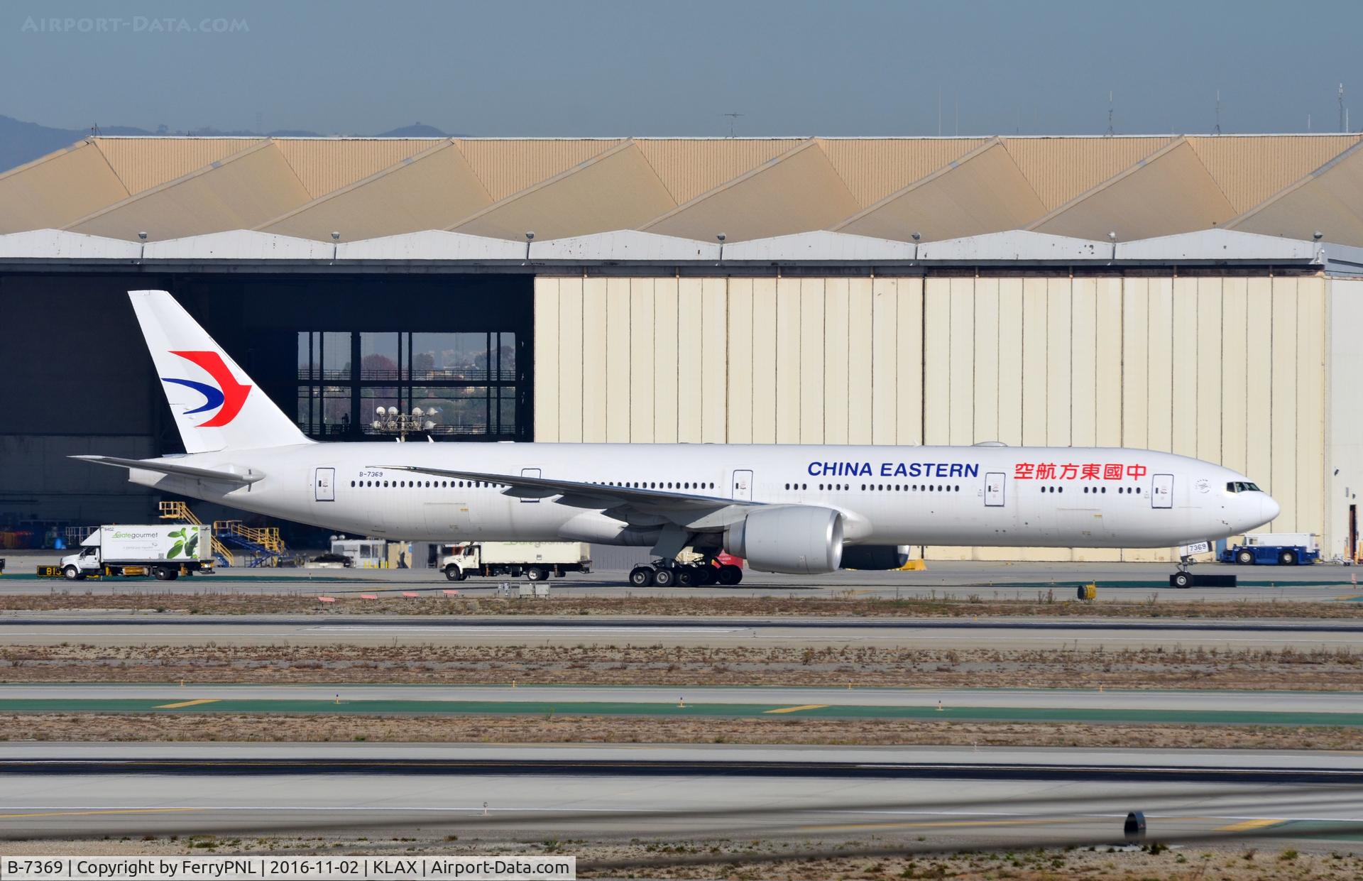 B-7369, 2016 Boeing 777-39P/ER C/N 43286, China Eastern B773