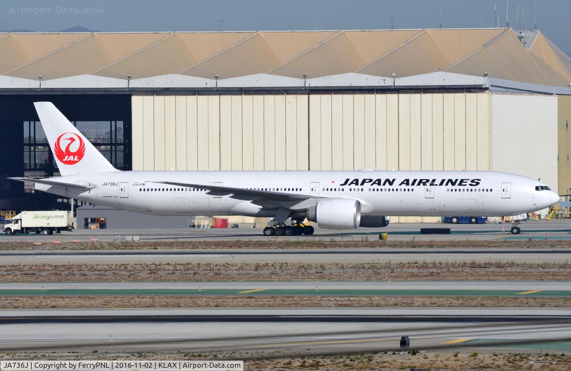 JA736J, 2006 Boeing 777-346/ER C/N 32435, JAL B773