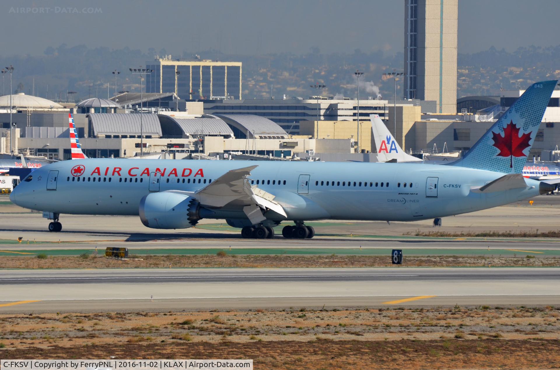C-FKSV, 2016 Boeing 787-9 Dreamliner C/N 37170, Air Canada B789