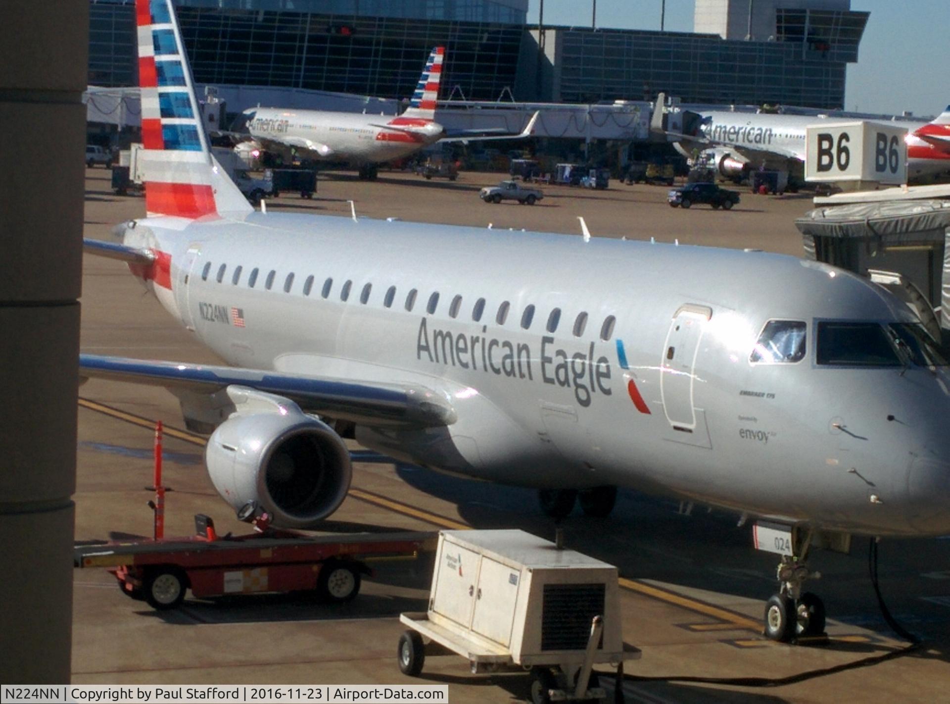 N224NN, 2016 Embraer 175LR (ERJ-170-200LR) C/N 17000536, Photo of new AA aircraft N224NN