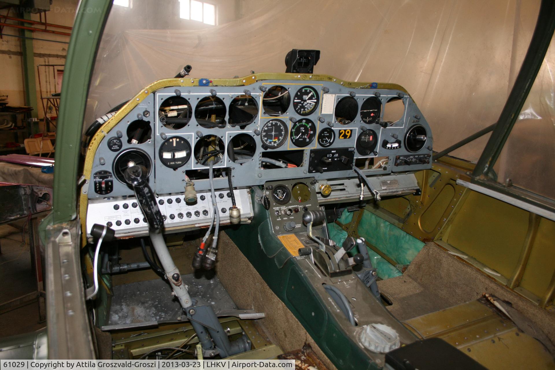 61029, 1972 Scottish Aviation Sk.61D Bulldog C/N 135, Kaposújlak Airport, Hungary. Even before the naturalization in Hungary