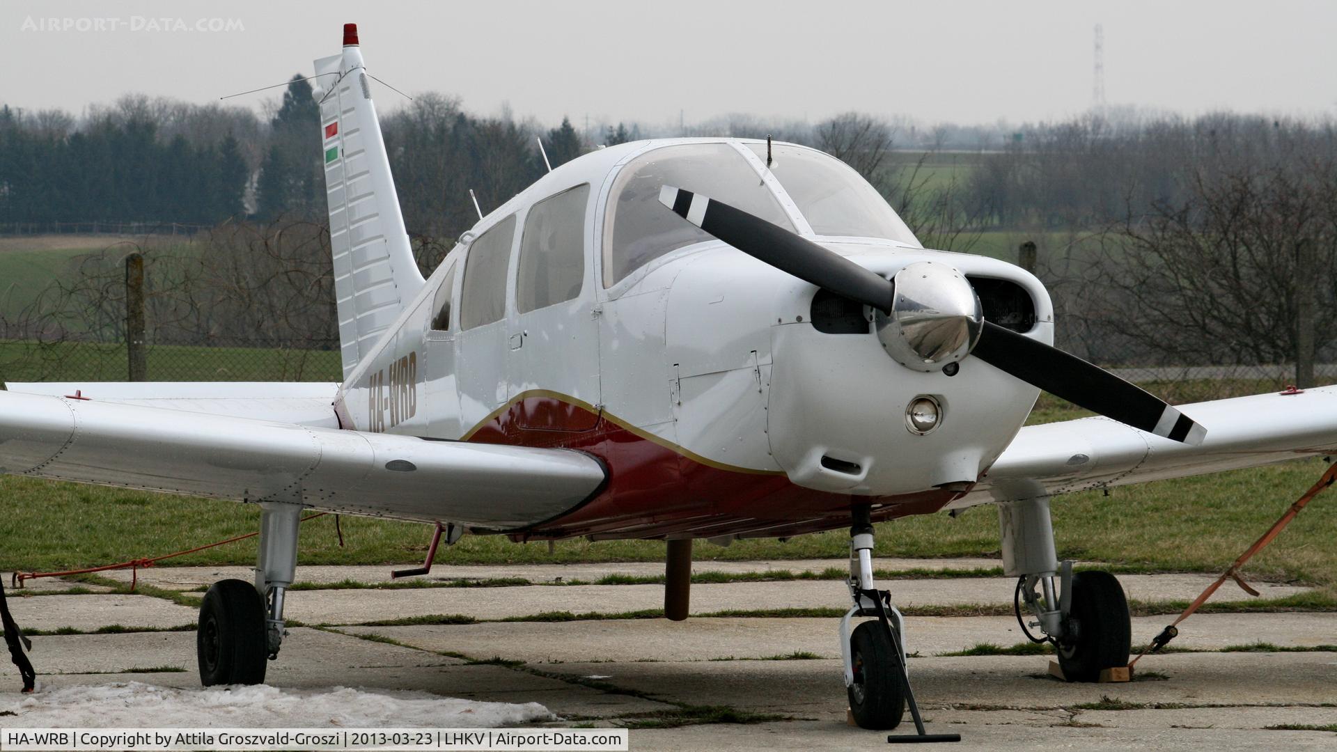HA-WRB, 1979 Piper PA-28-161 Cherokee Warrior II C/N 28-7916414, Kaposújlak Airport, Hungary.
