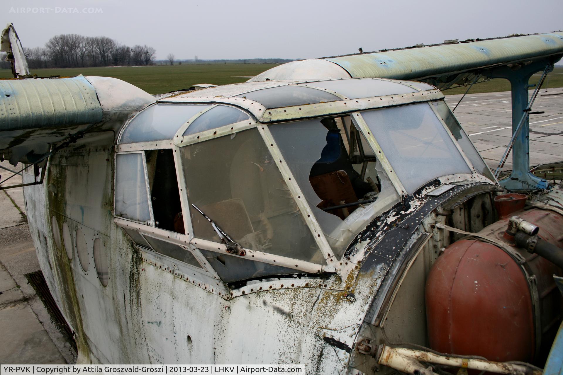 YR-PVK, 1977 PZL-Mielec AN-2R C/N 1G175-11, Kaposújlak Airport, Hungary.