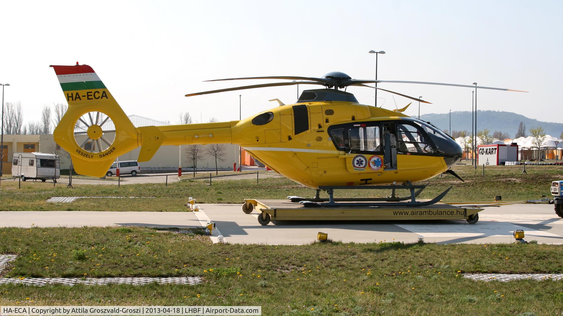 HA-ECA, 2006 Eurocopter EC-135T-2 C/N 0500, Balatonfüred Air Ambulance Base, Hungary