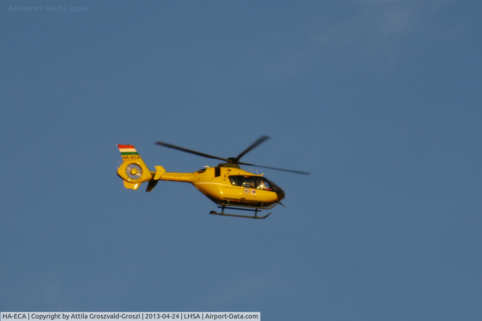 HA-ECA, 2006 Eurocopter EC-135T-2 C/N 0500, Szentkirályszabadja Airport, Hungary