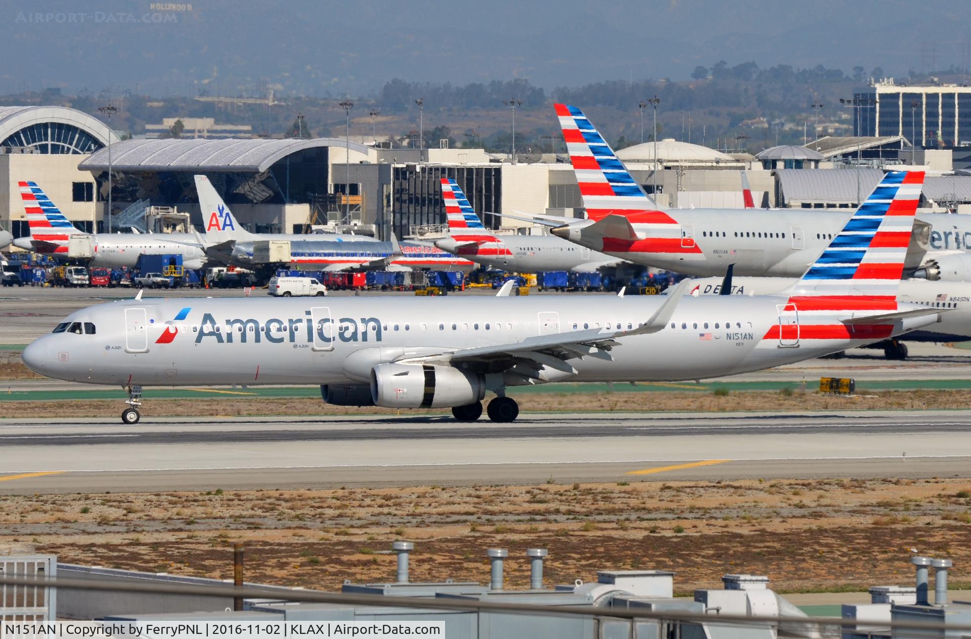 N151AN, 2015 Airbus A321-231 C/N 6840, AA A321