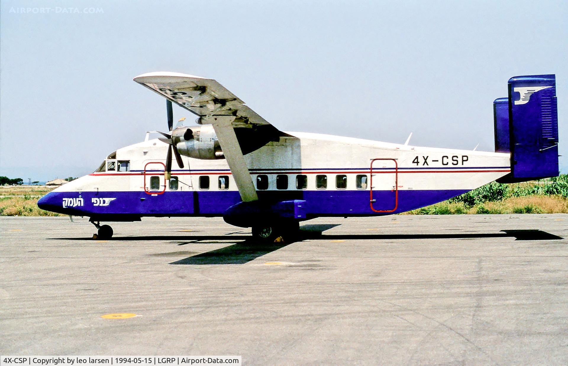 4X-CSP, 1981 Short SD3-30 Series 100 C/N SH3077, Rhodos 15.5.94