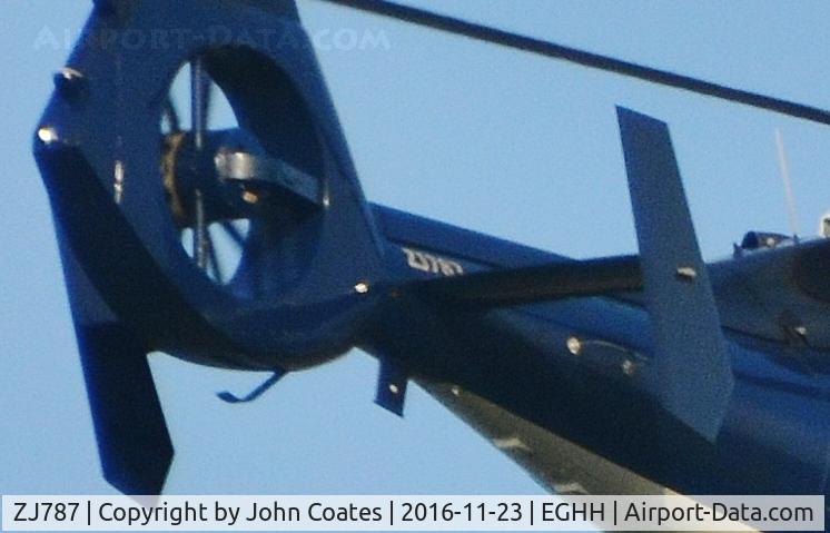 ZJ787, Eurocopter AS-365N-3 Dauphin AH.1 C/N 6824, Serials not easy to spot