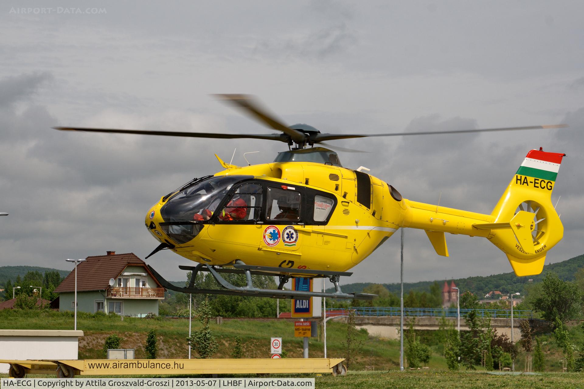 HA-ECG, 2005 Eurocopter EC-135T-2 C/N 0387, Balatonfüred, Air Ambulance base, Hungary