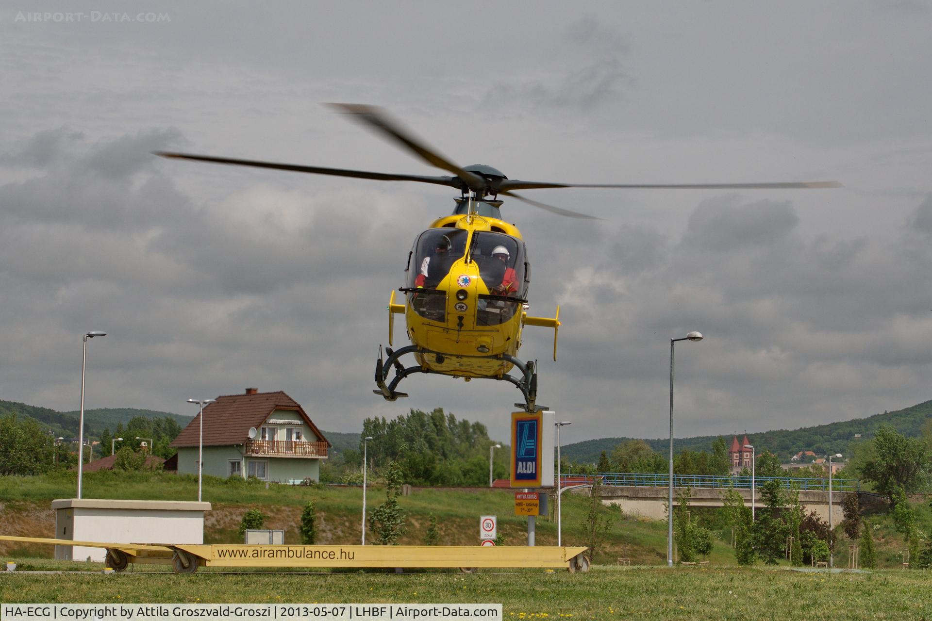 HA-ECG, 2005 Eurocopter EC-135T-2 C/N 0387, Balatonfüred, Air Ambulance base, Hungary