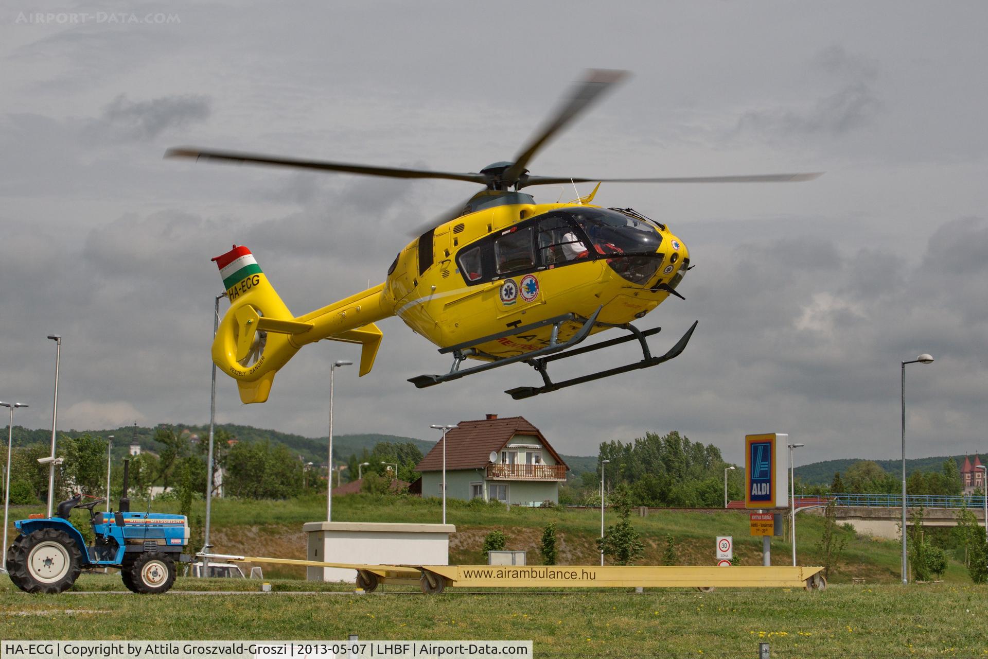 HA-ECG, 2005 Eurocopter EC-135T-2 C/N 0387, Balatonfüred, Air Ambulance base, Hungary