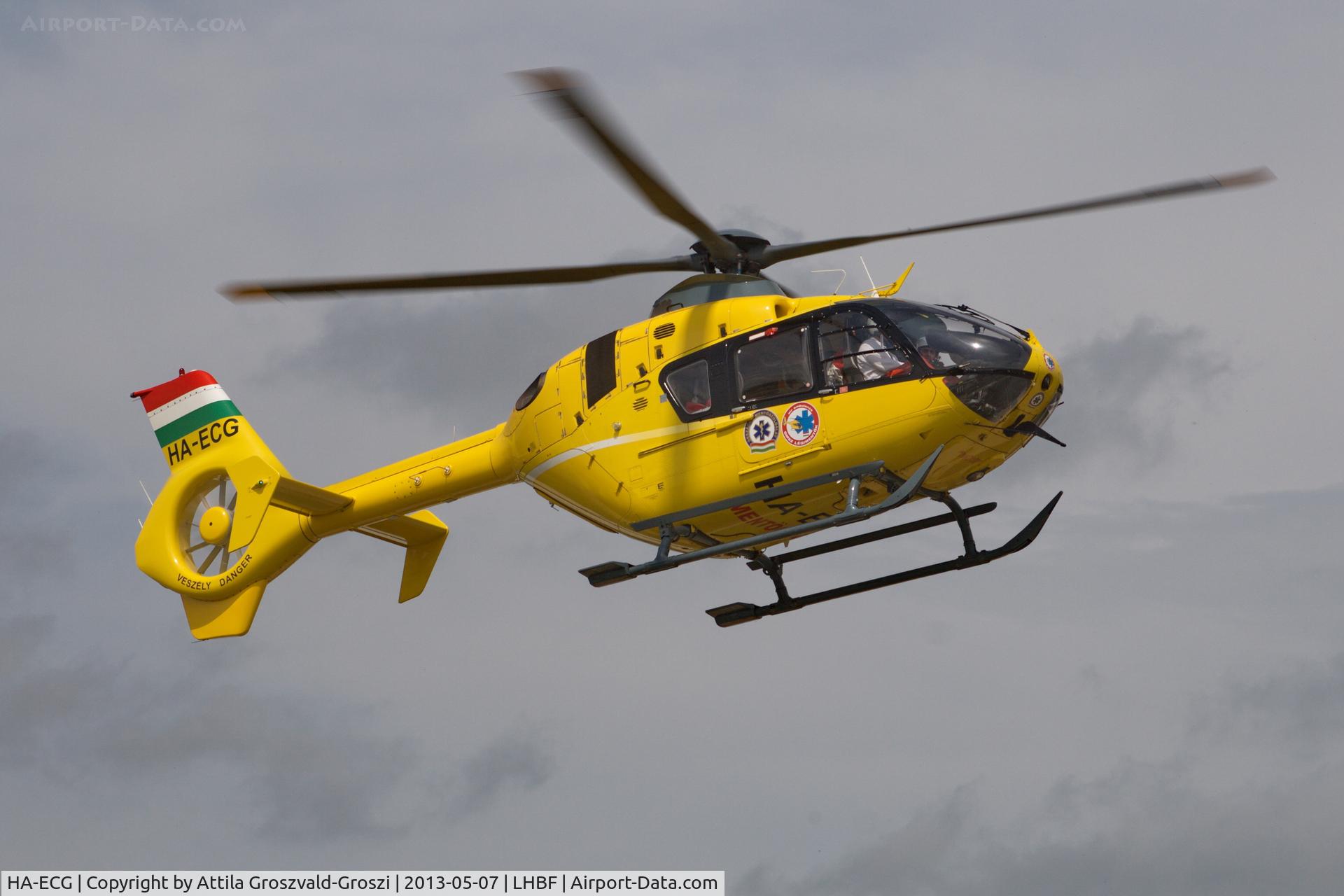 HA-ECG, 2005 Eurocopter EC-135T-2 C/N 0387, Balatonfüred, Air Ambulance base, Hungary