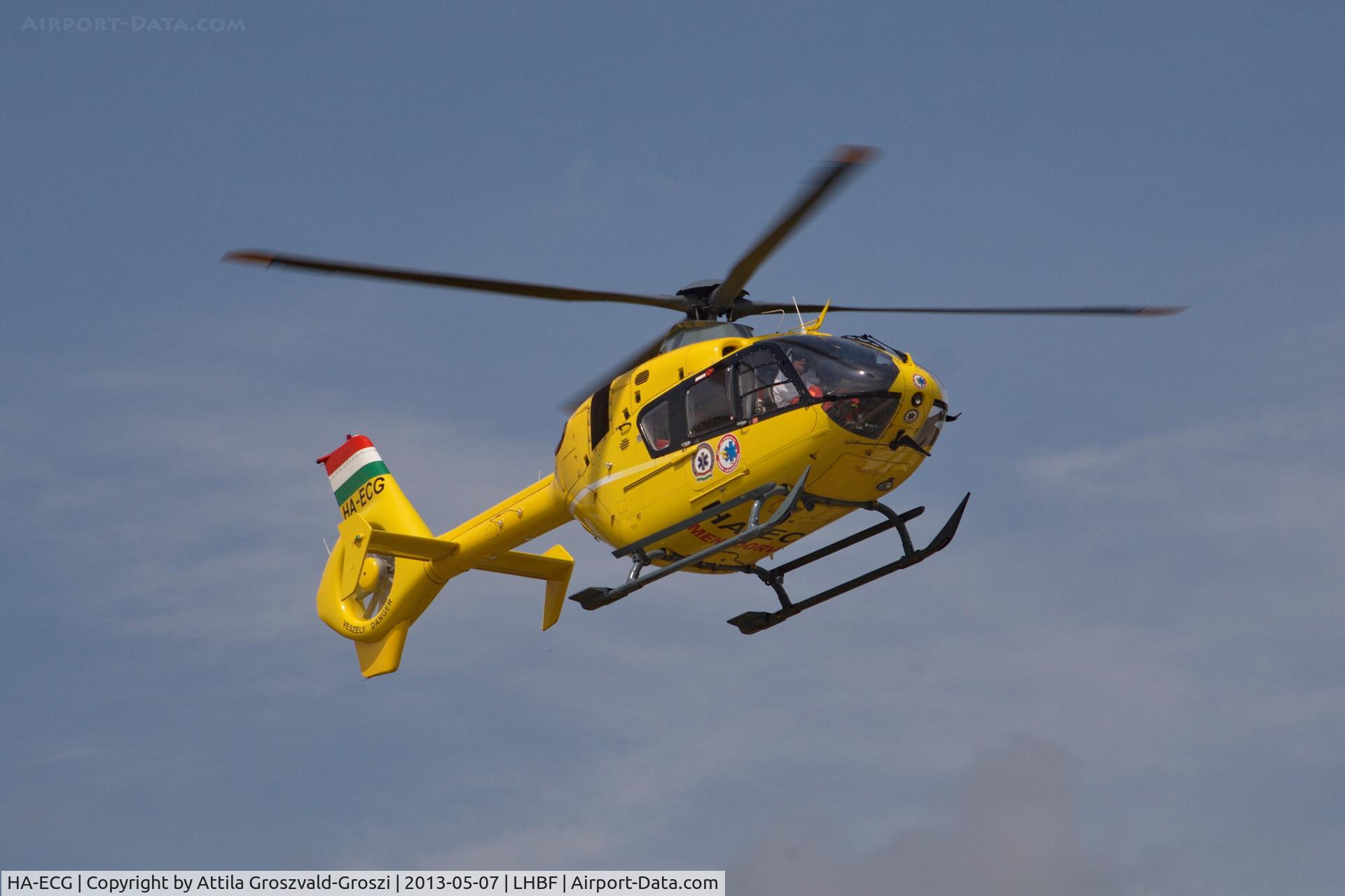 HA-ECG, 2005 Eurocopter EC-135T-2 C/N 0387, Balatonfüred, Air Ambulance base, Hungary