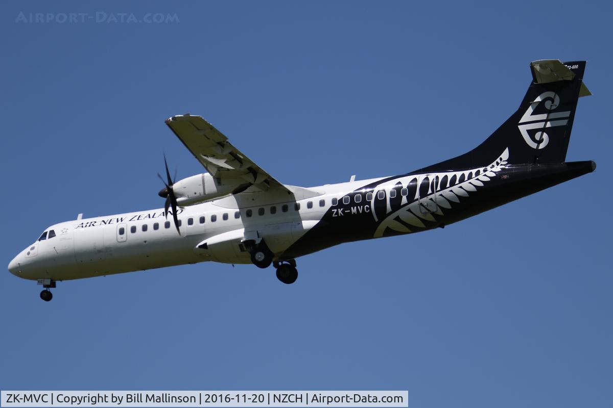 ZK-MVC, 2013 ATR 72-600 C/N 1084, NZ5717 from WLG