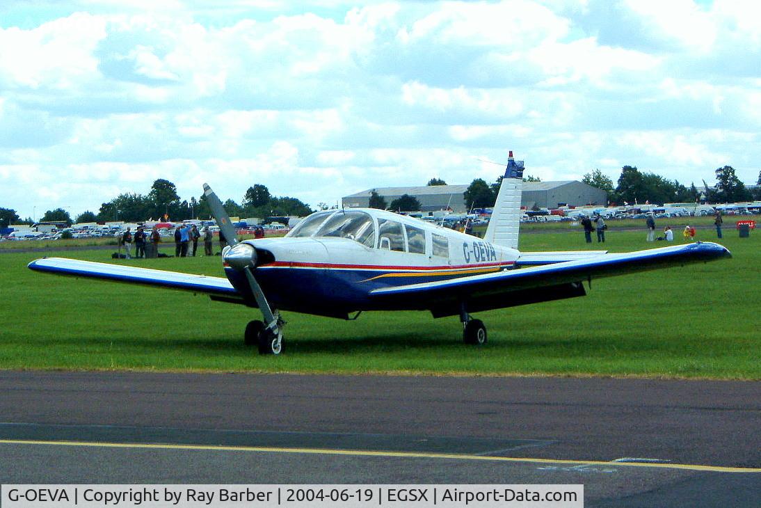 G-OEVA, 1965 Piper PA-32-260 Cherokee Six Cherokee Six C/N 32-219, Piper PA-32-260 Cherokee Six [32-219] North Weald~G 19/06/2004