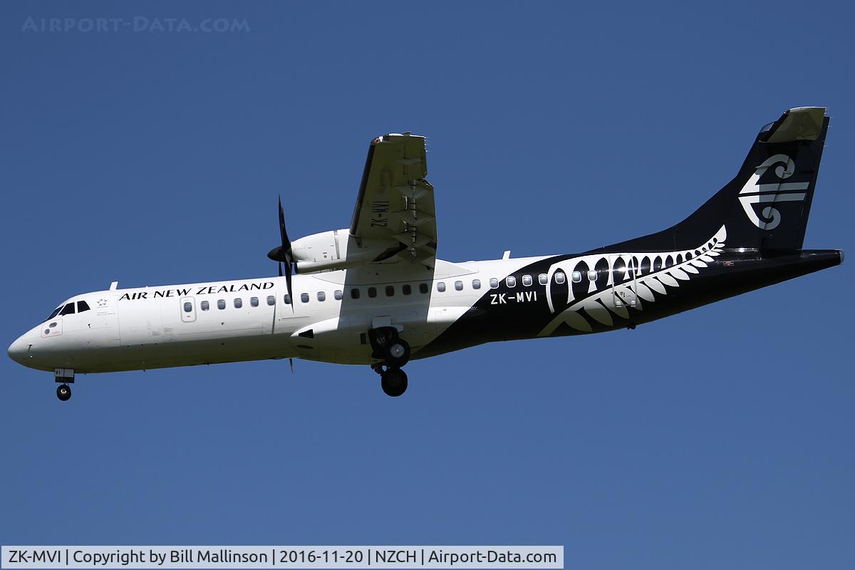 ZK-MVI, 2015 ATR 72-600 C/N 1306, NZ5054 from DUD