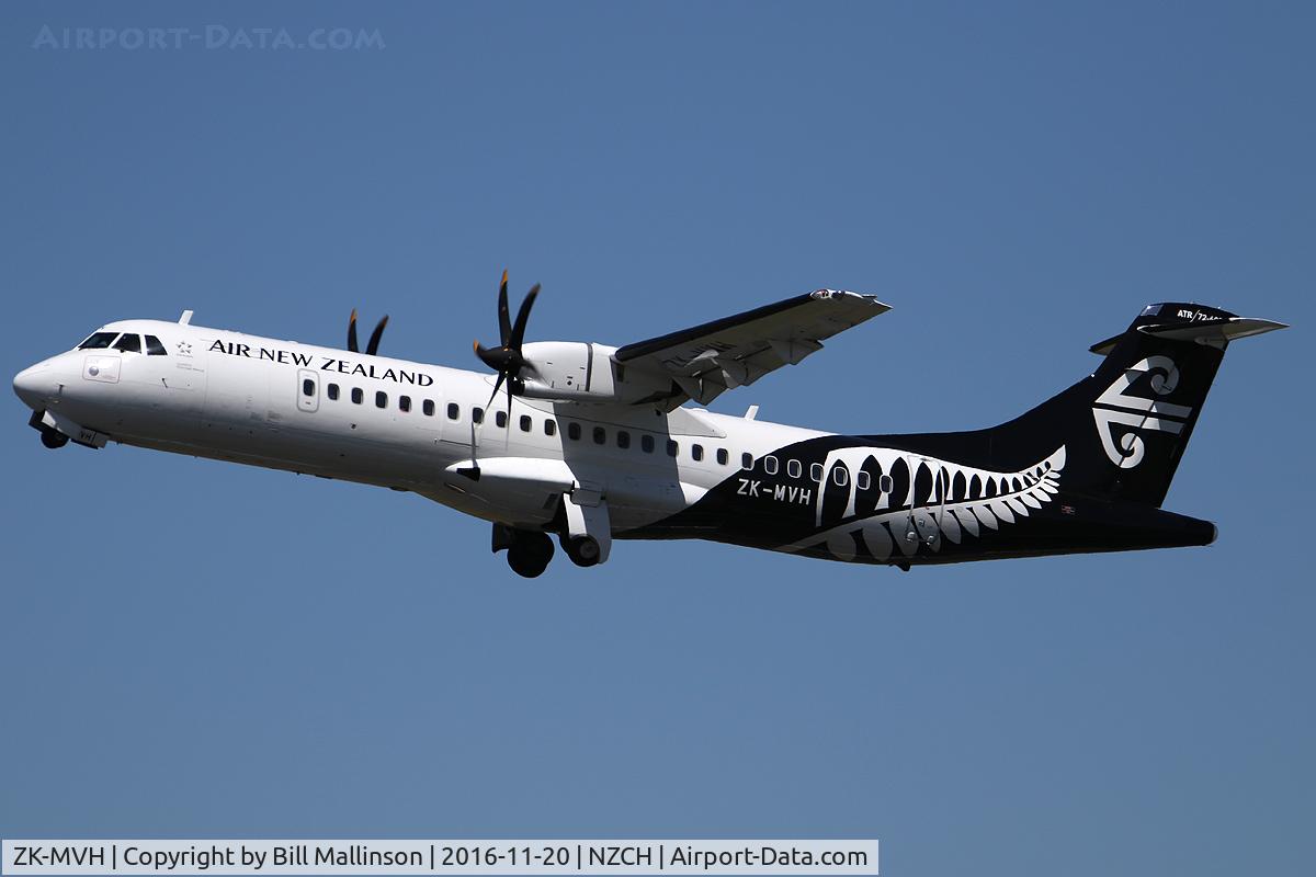 ZK-MVH, 2015 ATR 72-212A C/N 1304, as NZ5308 to HLZ