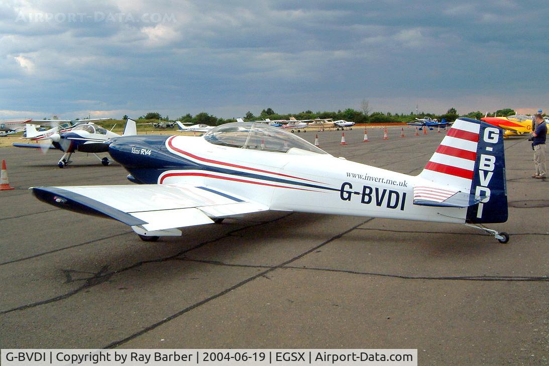 G-BVDI, 1992 Vans RV-4 C/N 2058, Van's RV-4 [2058] North Weald~G 19/06/2004