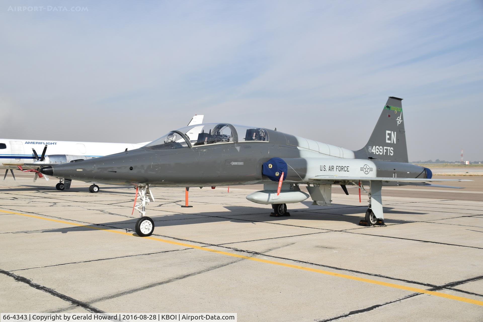 66-4343, 1966 Northrop T-38C Talon C/N N.5920, 469th FTS, 80th FTW.