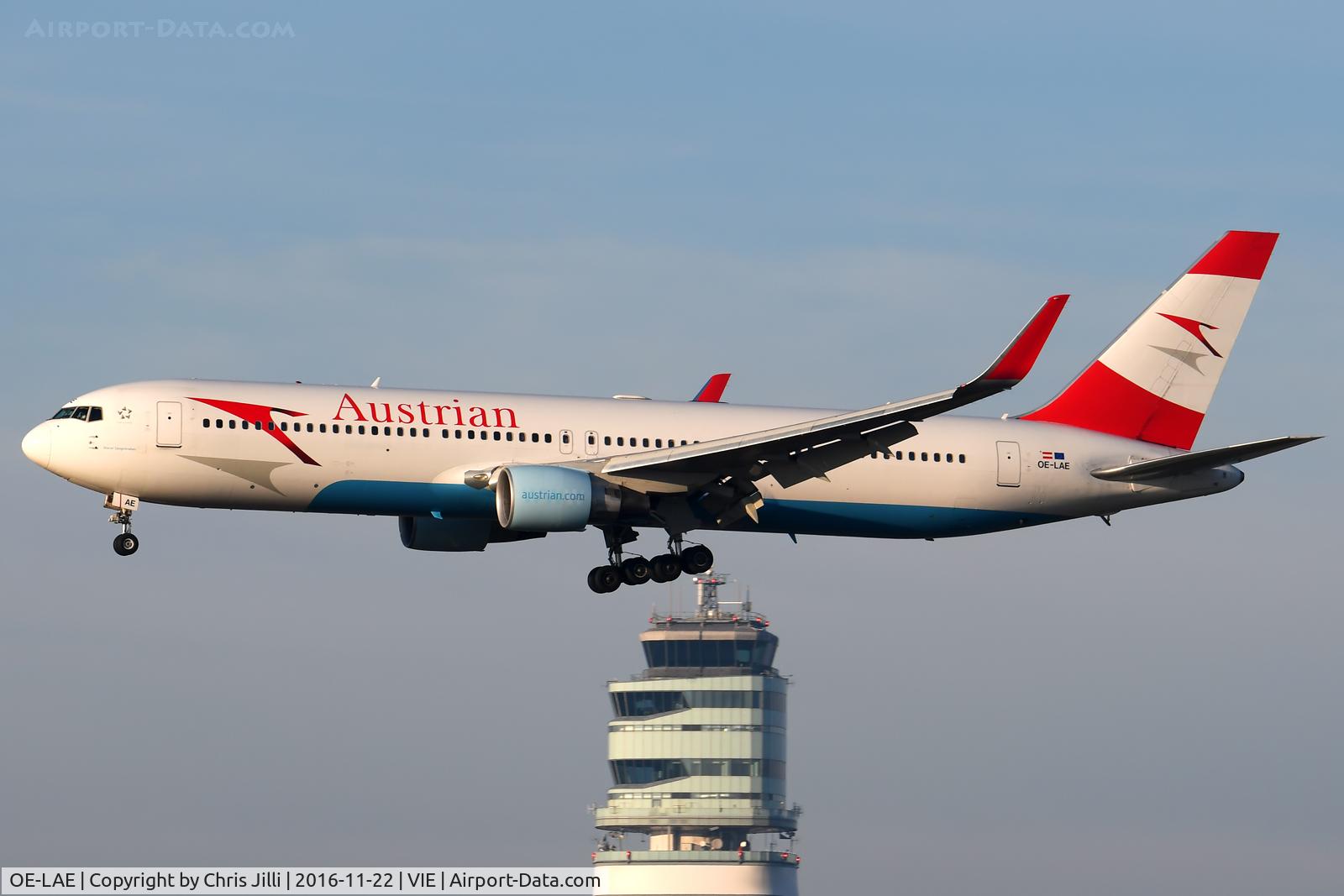 OE-LAE, 2000 Boeing 767-3Z9/ER C/N 30383, Austrian Airlines