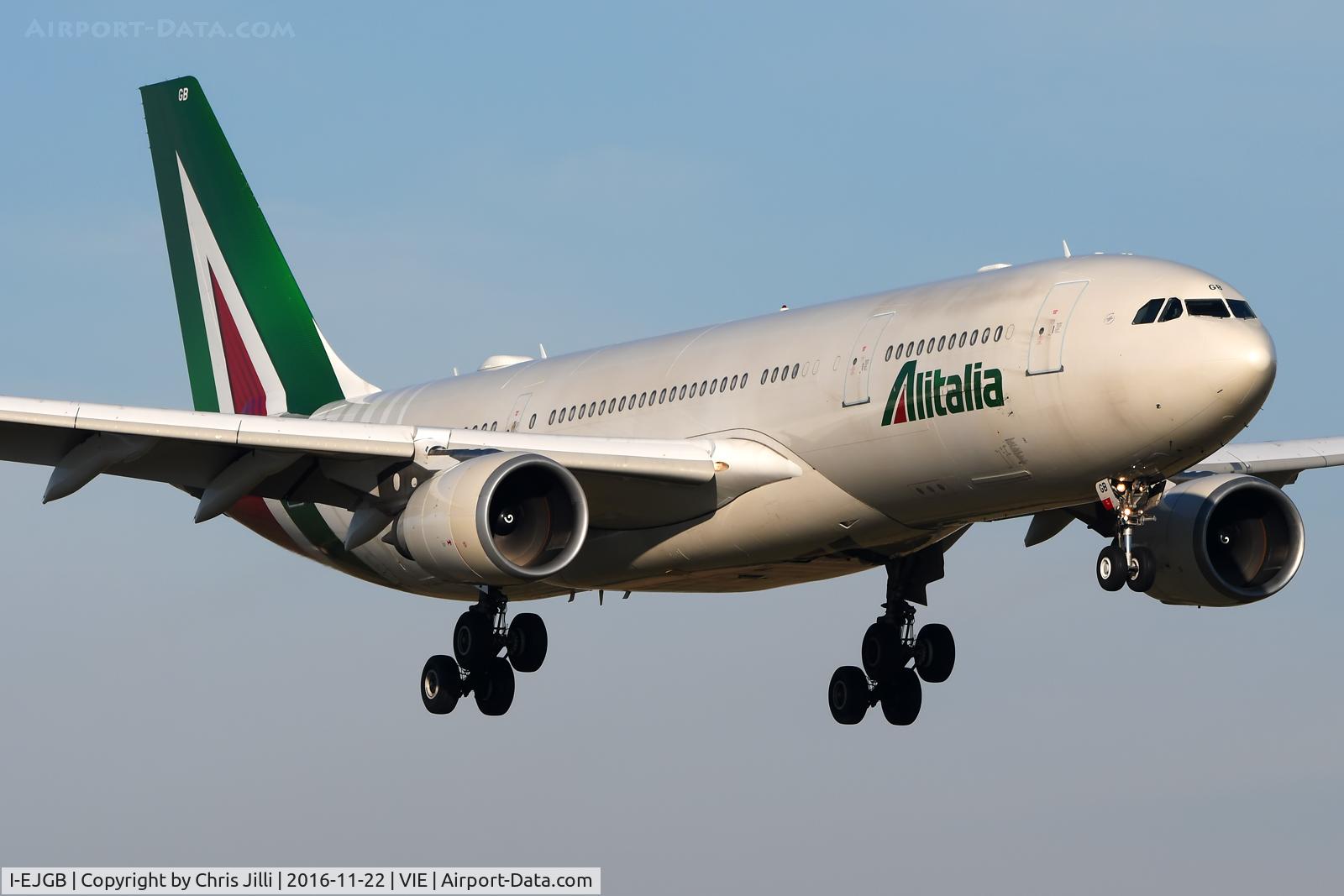 I-EJGB, 2007 Airbus A330-202 C/N 831, Alitalia