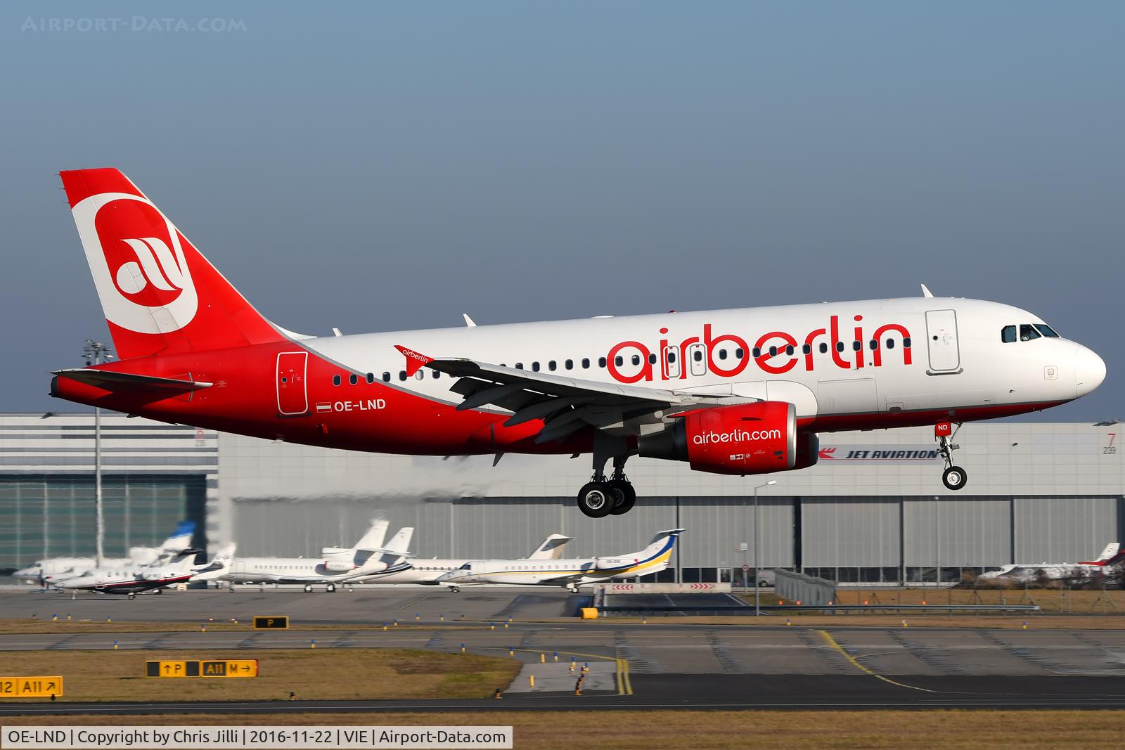 OE-LND, 2008 Airbus A319-112 C/N 3689, NIKI