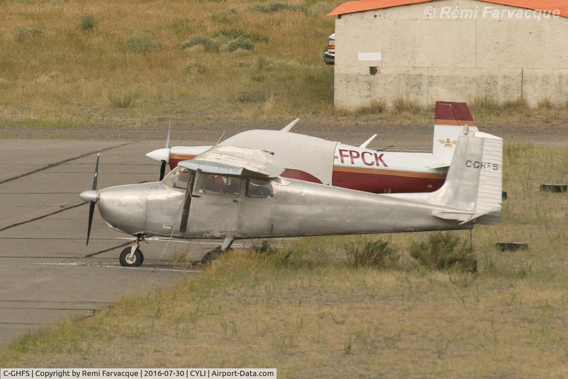 C-GHFS, 1956 Cessna 172 C/N 29468, Parked in Lilloett