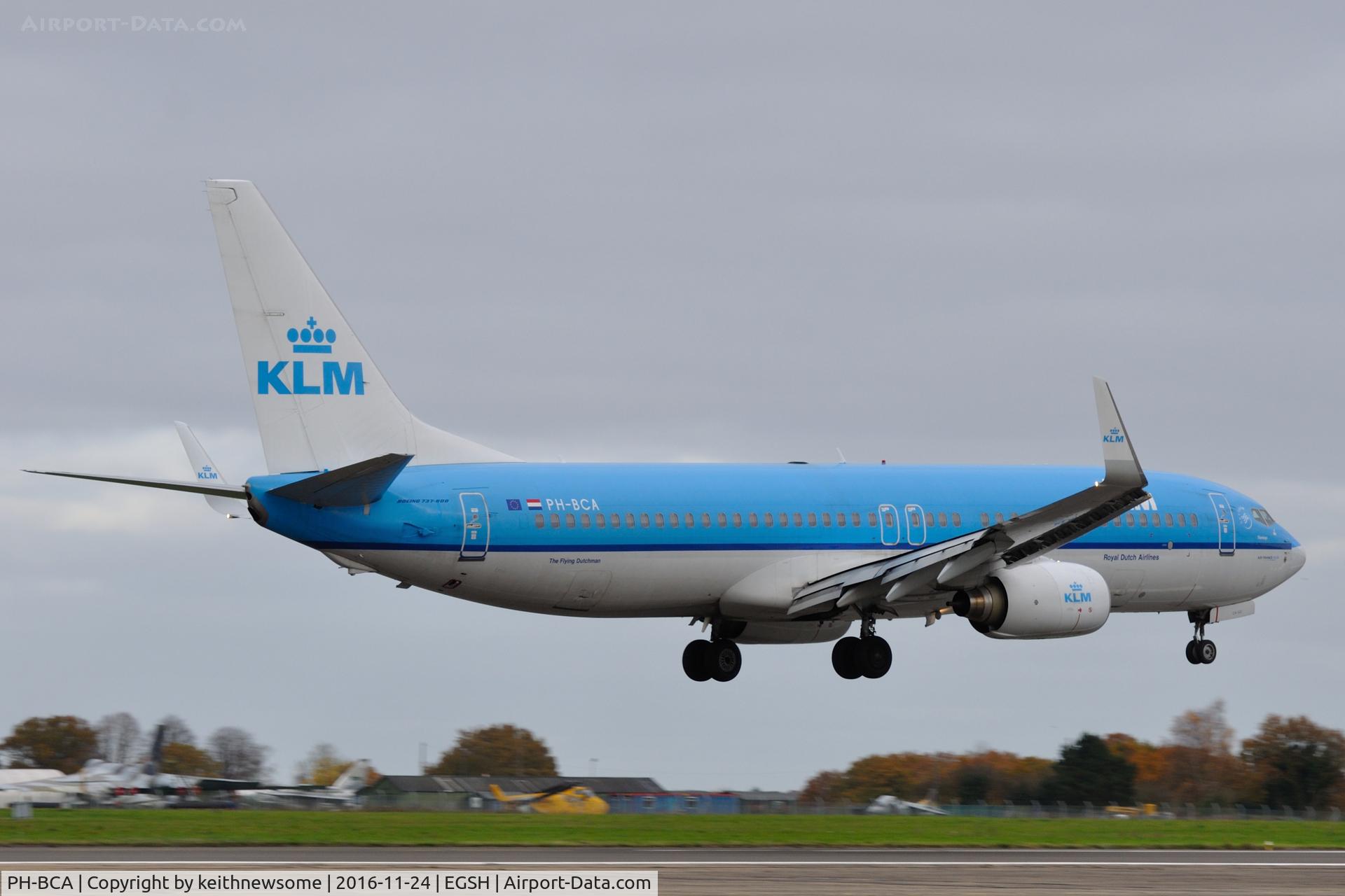 PH-BCA, 2010 Boeing 737-8K2 C/N 37820, Arriving from Malaga.