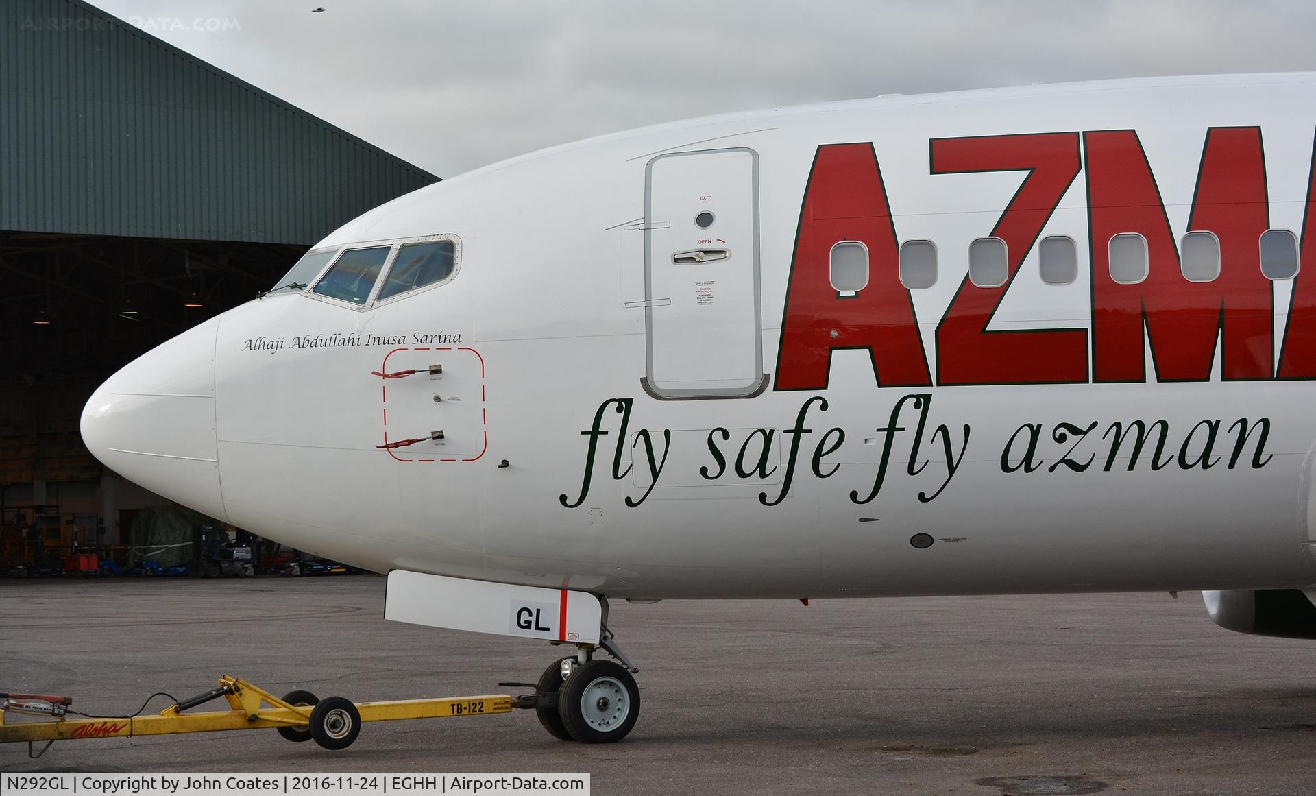 N292GL, 1998 Boeing 737-5L9 C/N 29235, Still at European Avn.