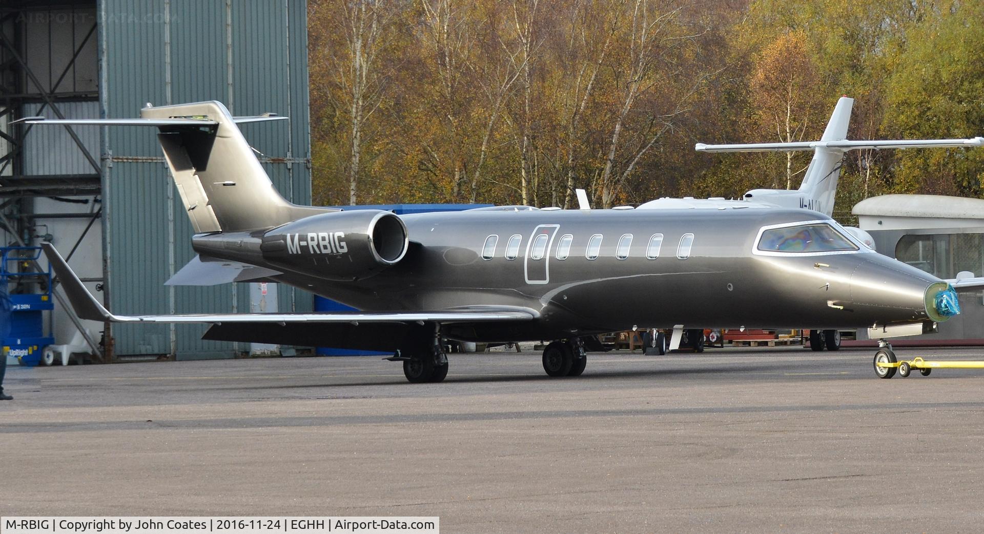 M-RBIG, 2005 Learjet 45 C/N 45-280, Just repainted