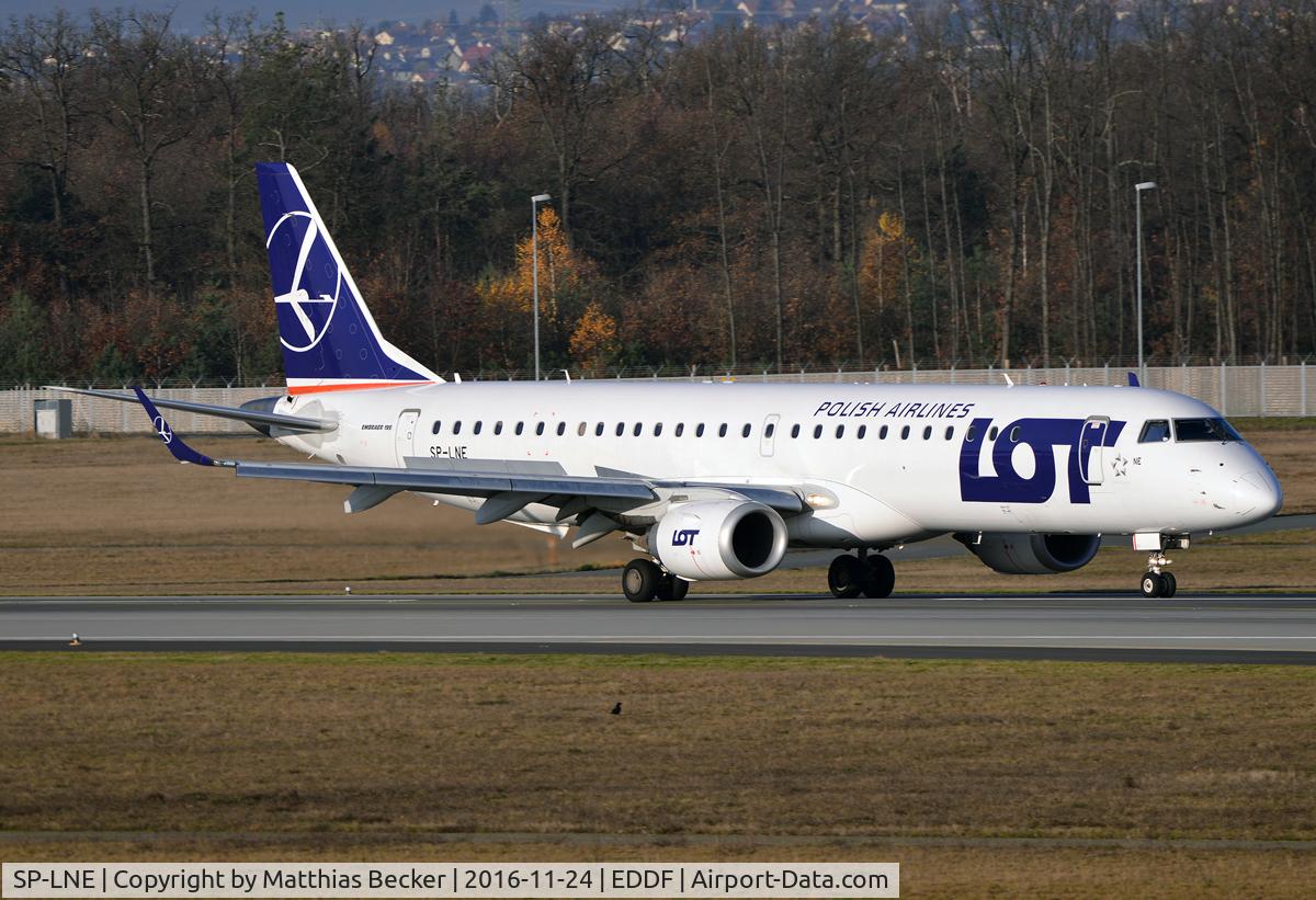 SP-LNE, 2012 Embraer 195LR (ERJ-190-200LR) C/N 19000583, SP-LNE