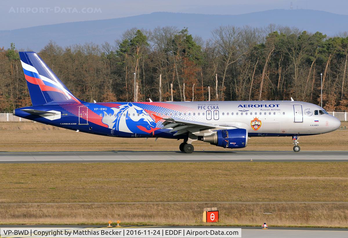 VP-BWD, 2003 Airbus A320-214 C/N 2116, VP-BWD